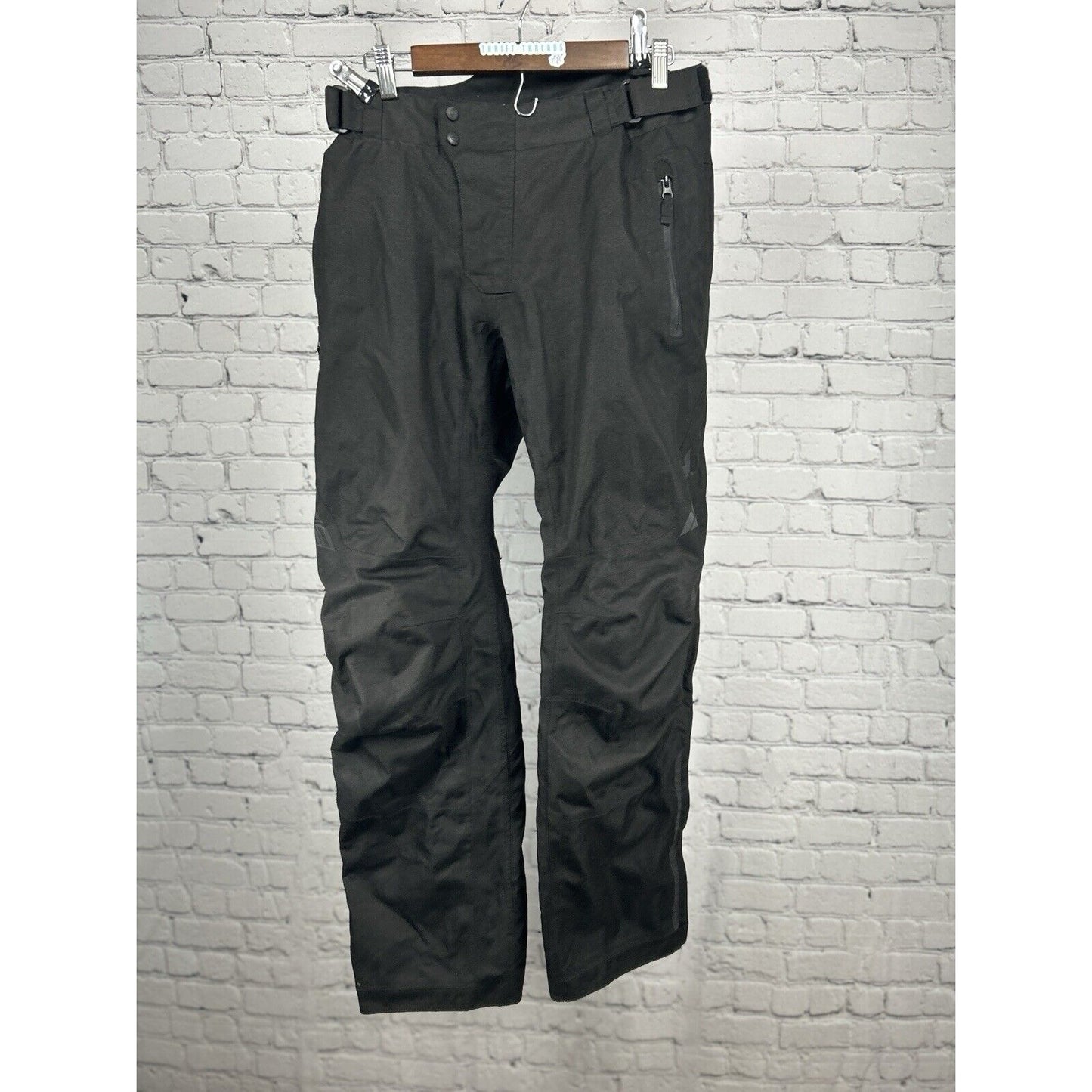 Fly Technical Riding Gear Black Belted Zip Pocket Knee Pad Hydraguard Pants 32