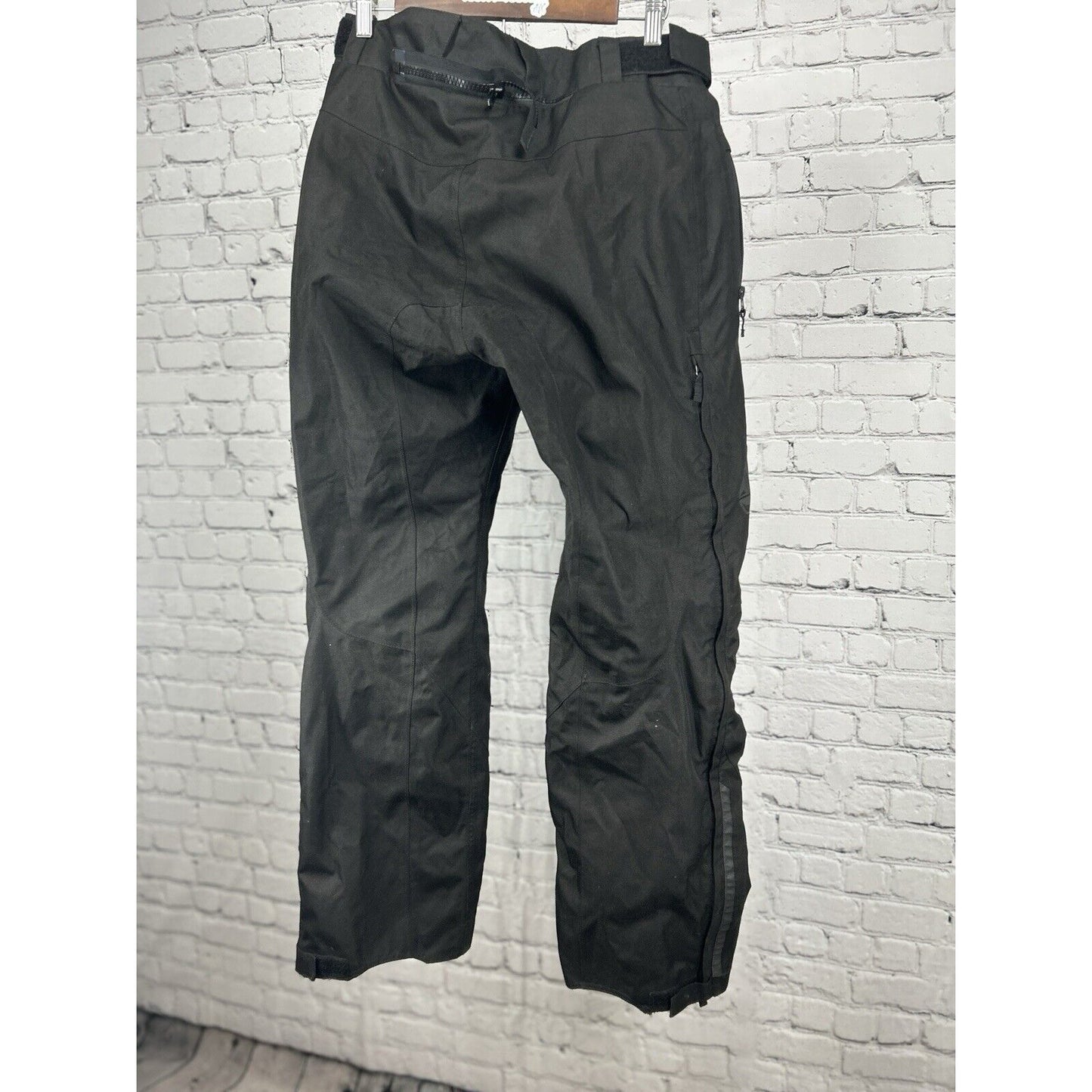 Fly Technical Riding Gear Black Belted Zip Pocket Knee Pad Hydraguard Pants 32