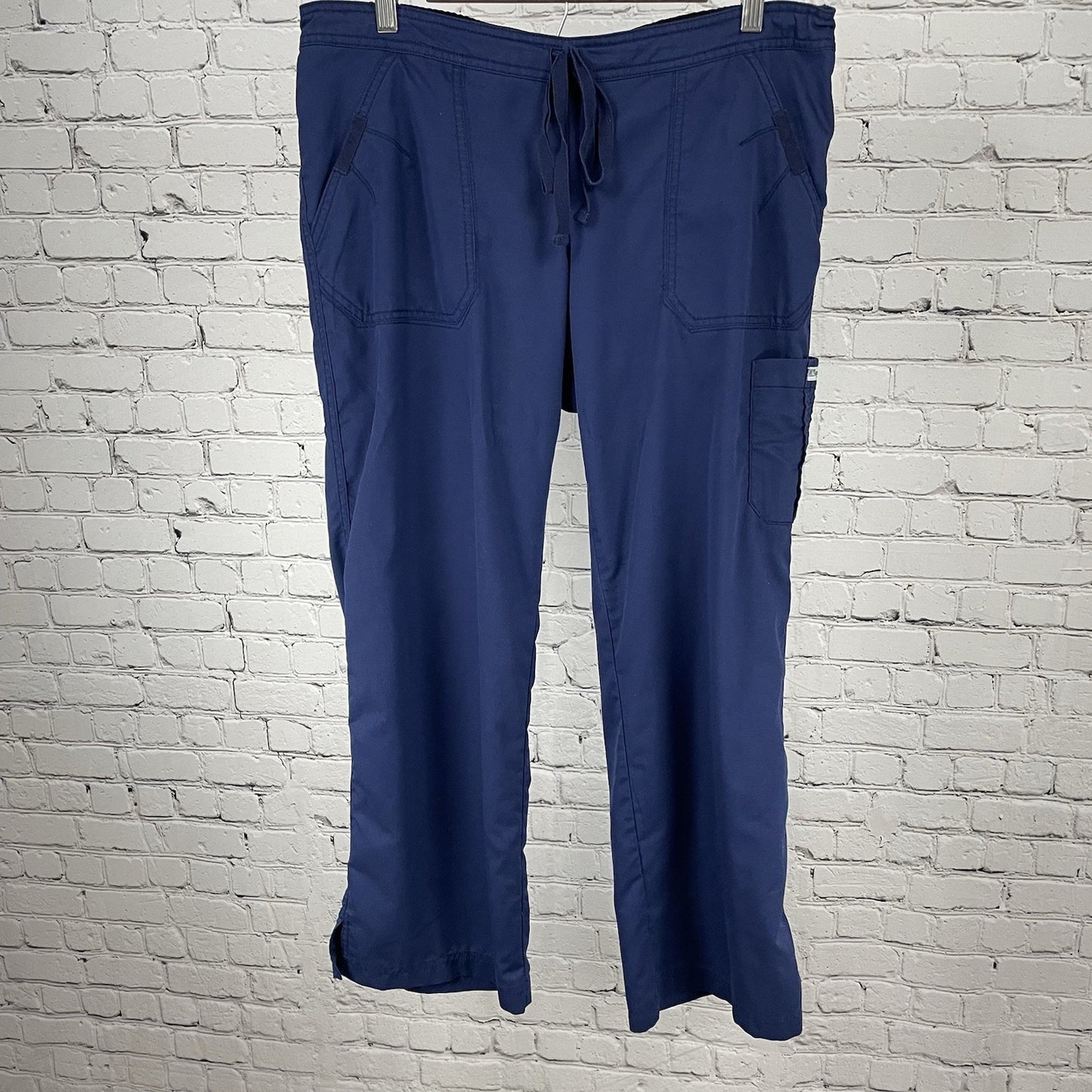 Grey’s Anatomy Blue Scrubs Uniform Drawstring Pants Pockets Size Medium (35x29)