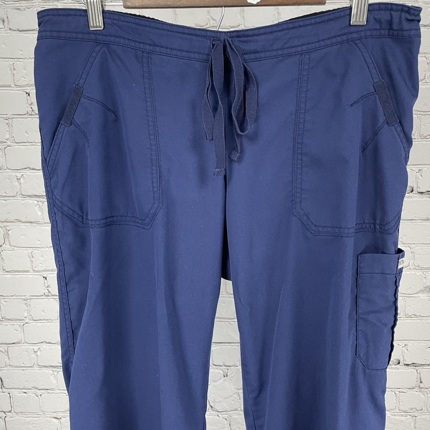 Grey’s Anatomy Blue Scrubs Uniform Drawstring Pants Pockets Size Medium (35x29)
