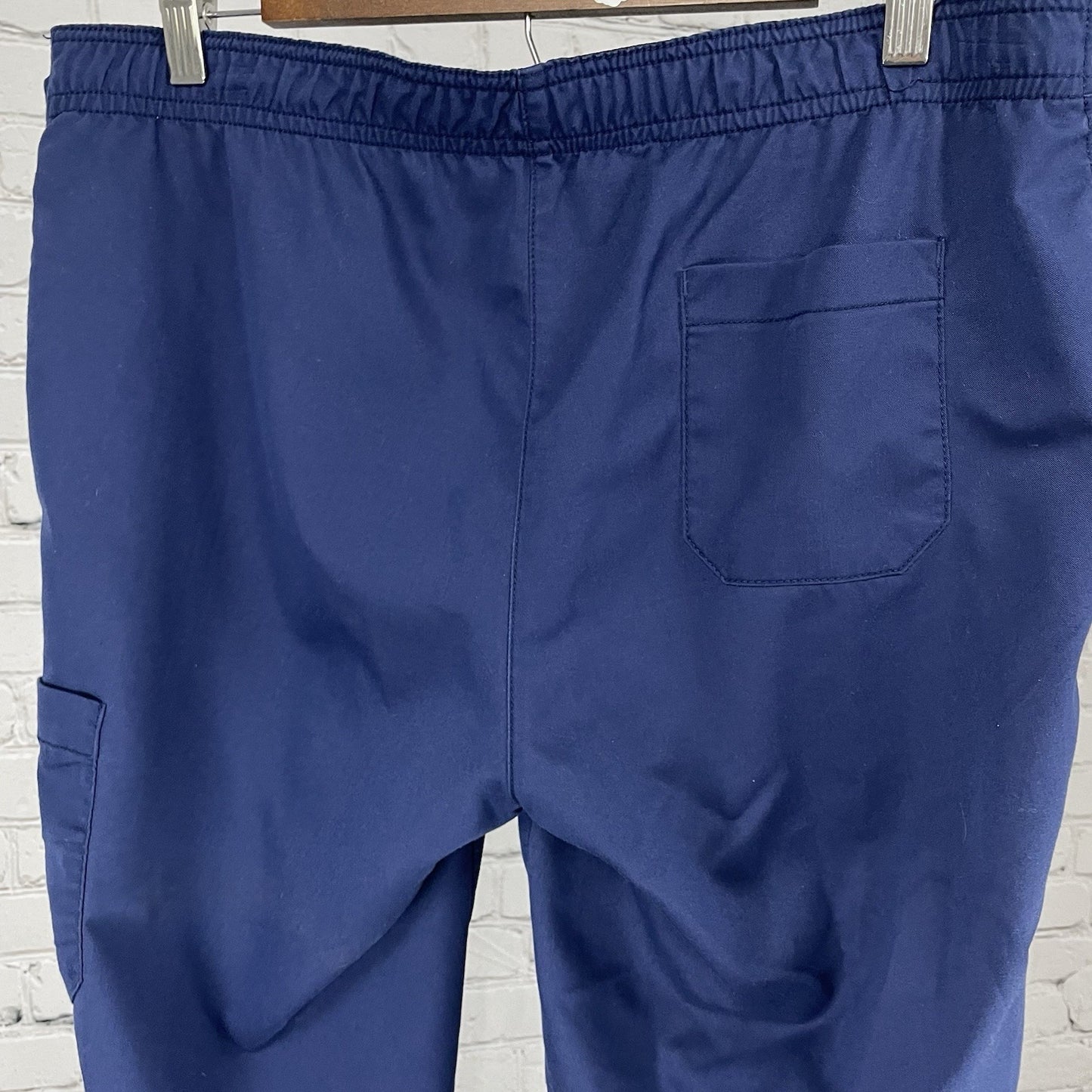 Grey’s Anatomy Blue Scrubs Uniform Drawstring Pants Pockets Size Medium (35x29)