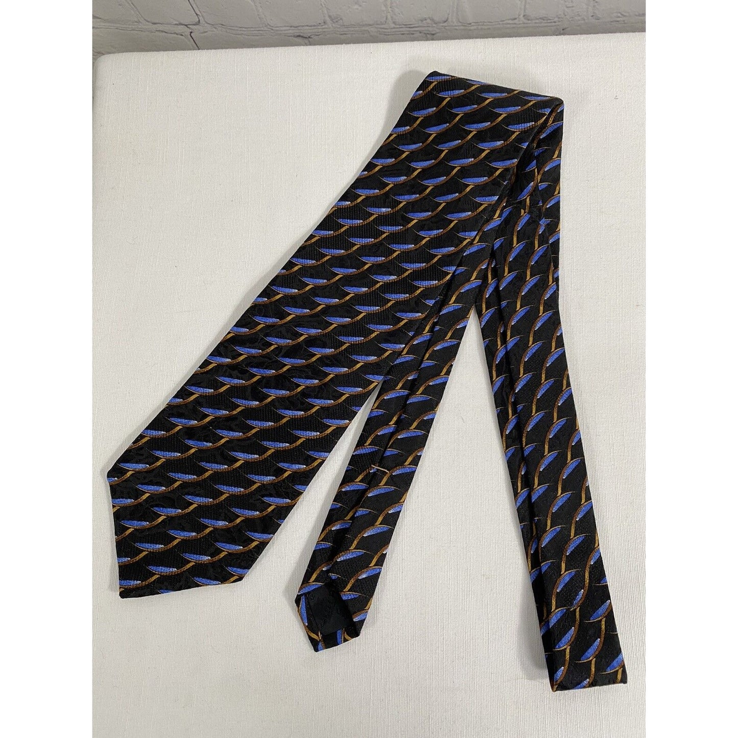 Nordstrom Ferrell Reed 100% Silk Multicolor Handmade Necktie 56” x 3.75”