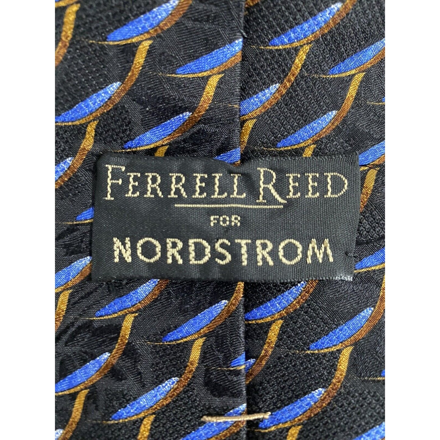 Nordstrom Ferrell Reed 100% Silk Multicolor Handmade Necktie 56” x 3.75”