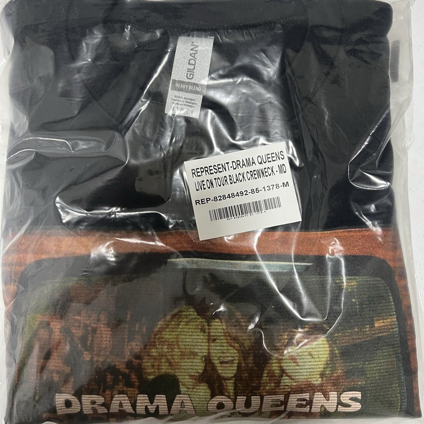 NWT Drama Queens Podcast Black Live on Tour 2022 Tour Merch Sweatshirt Medium M