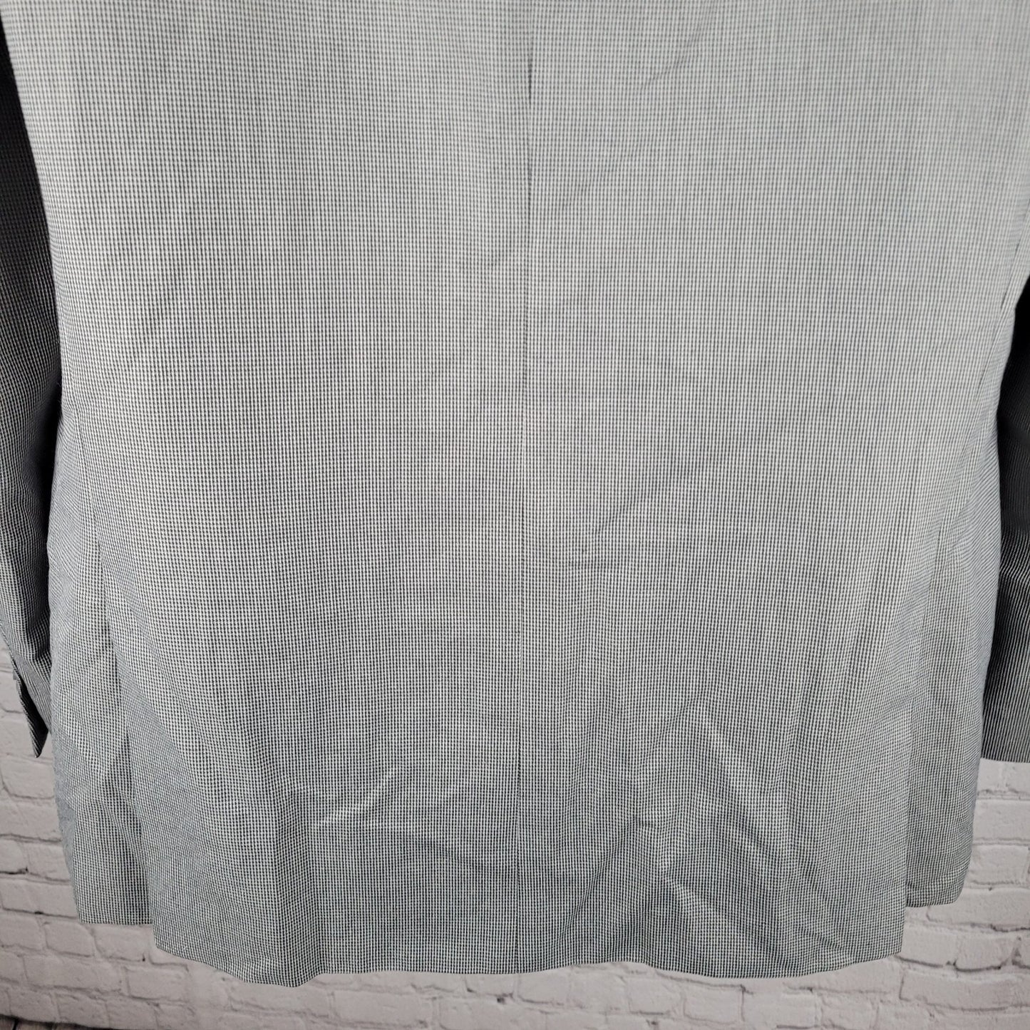Michael Kors Grey 2 Button Double Vented Notch Blazer Sport Coat Size 44L