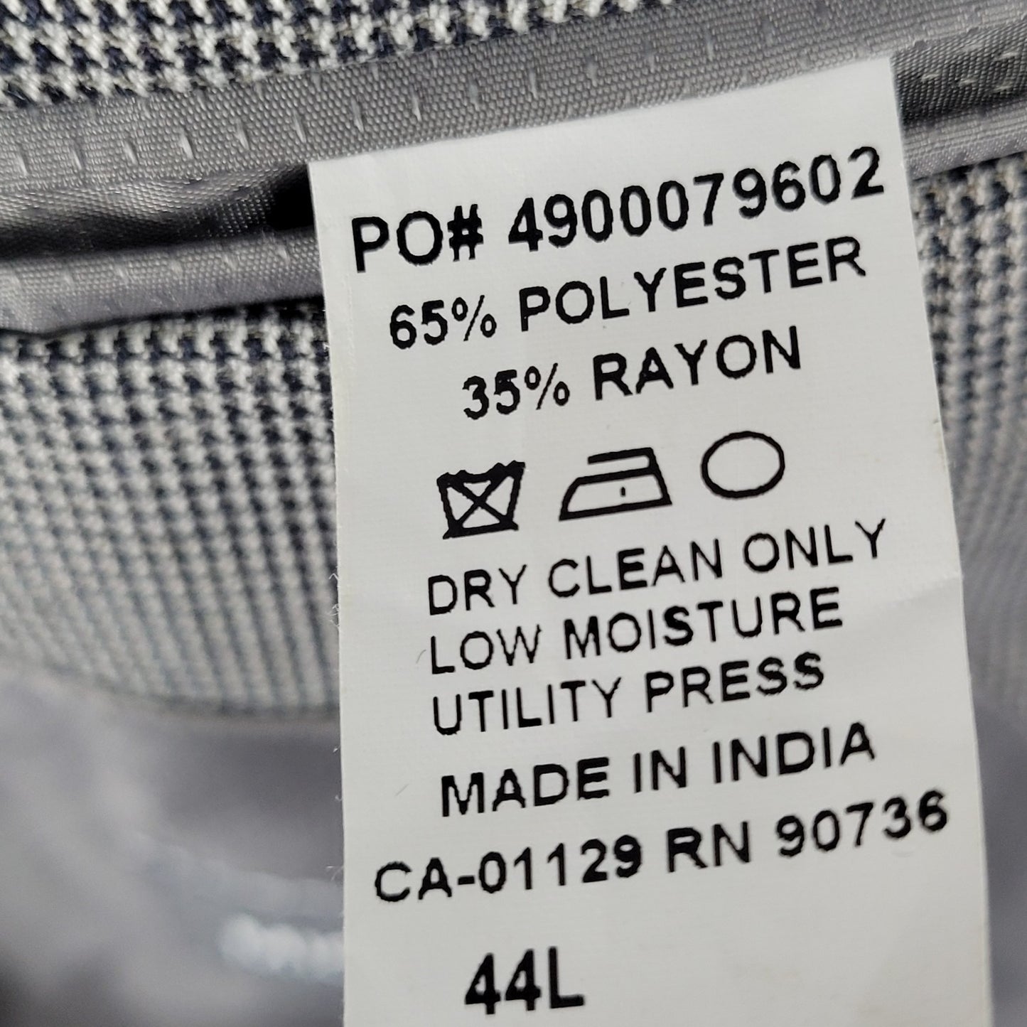 Michael Kors Grey 2 Button Double Vented Notch Blazer Sport Coat Size 44L