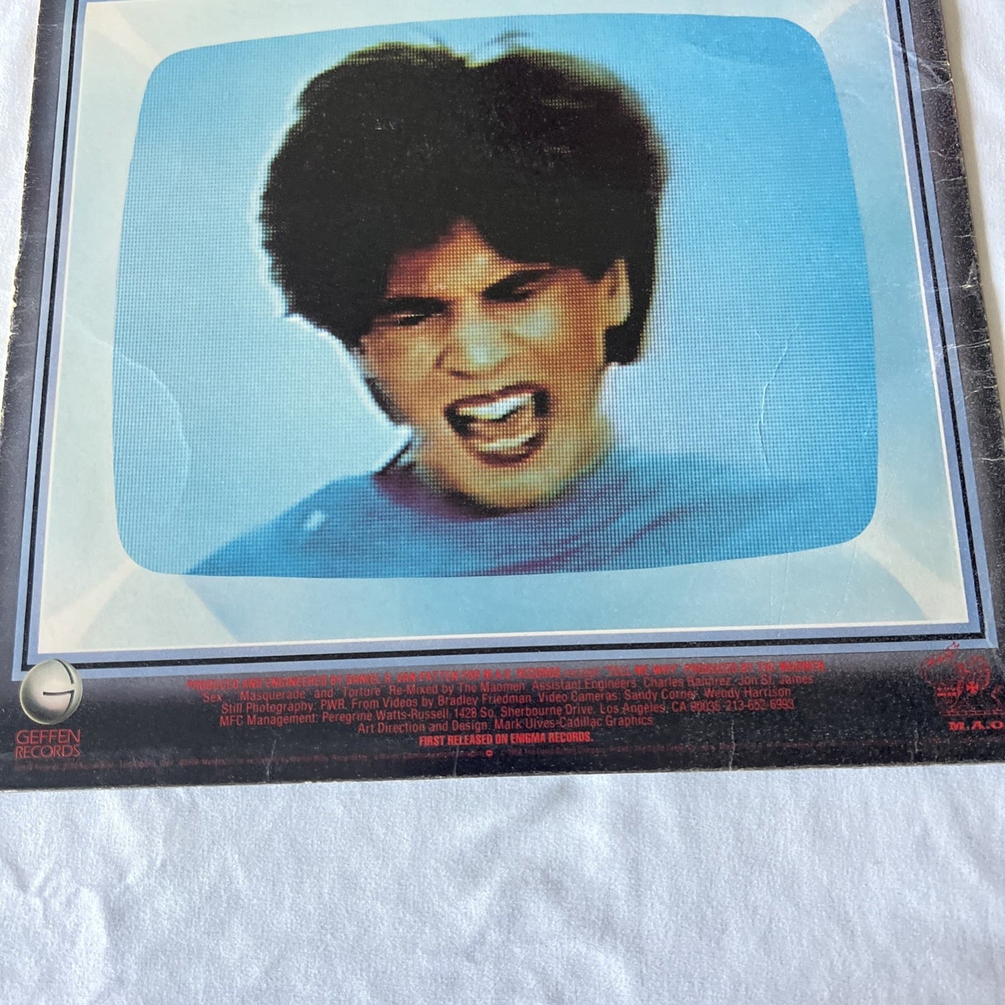 Berlin Pleasure Victim Geffen Records 33 1/2 RPM 1982 LP Vinyl Record Album