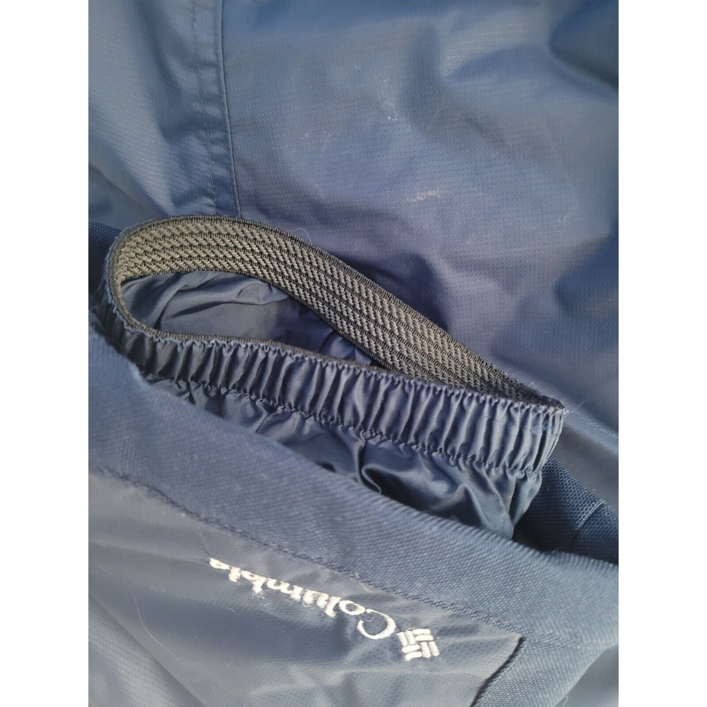 Columbia Navy Blue Fleece Lined Ski Snow Board Snow Pants Kids Youth Size S