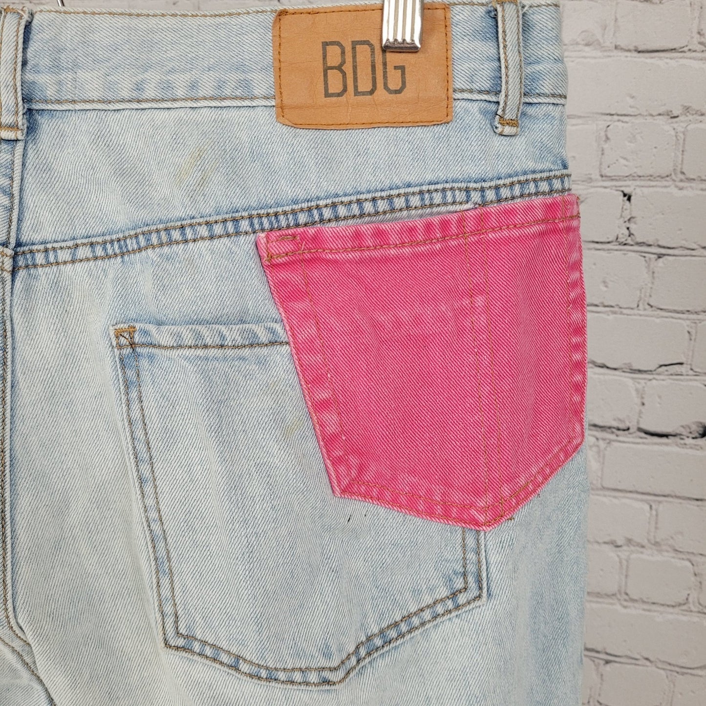 BDG Urban Outfitters Cowboy Jean 90's Grunge Tie Dye Size 34 (36x28.5)