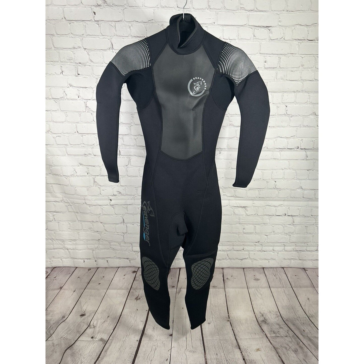 Seavenger Black 3mm Long Sleeve Classic Neoprene Women Fullsuit Wetsuit Size 3