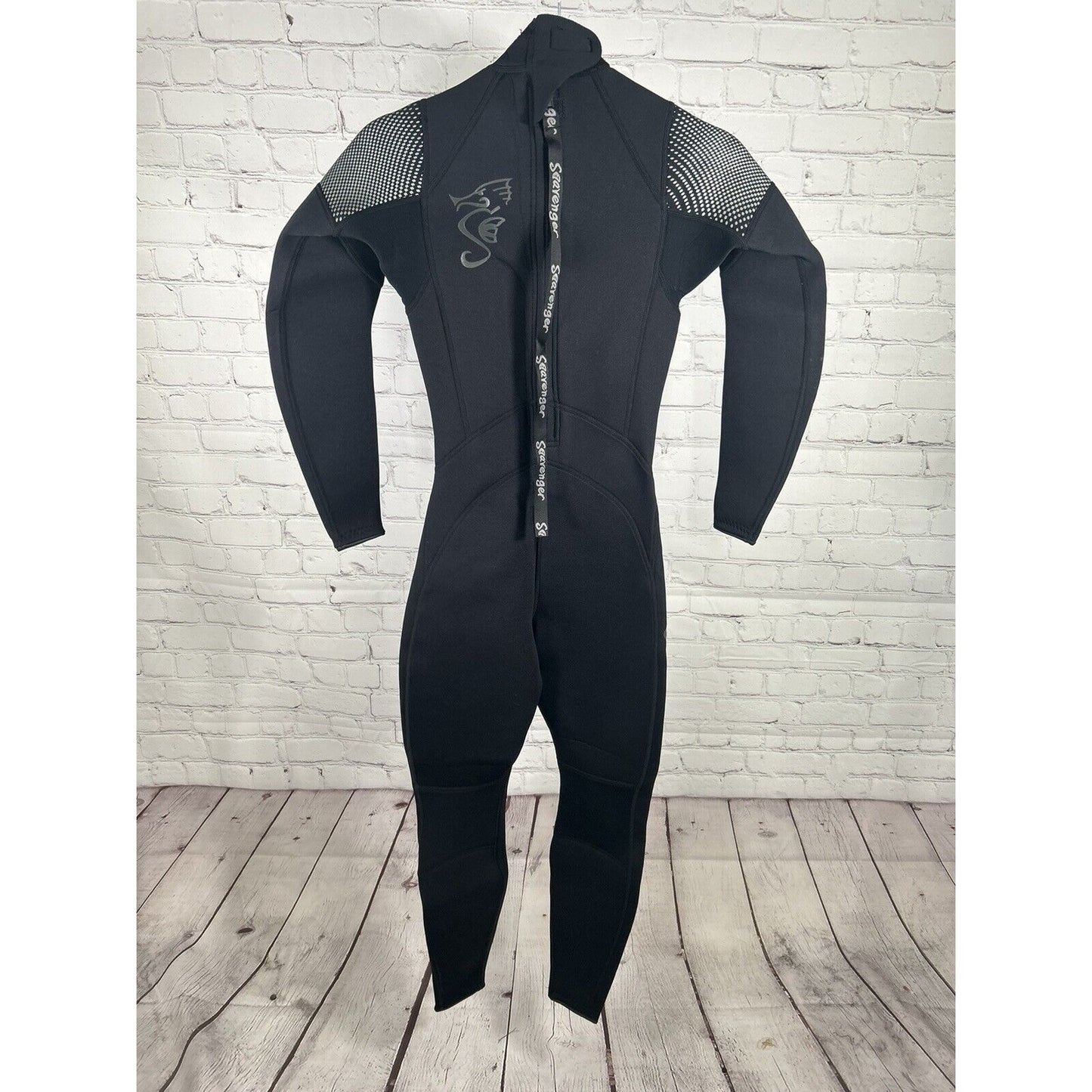 Seavenger Black 3mm Long Sleeve Classic Neoprene Women Fullsuit Wetsuit Size 3