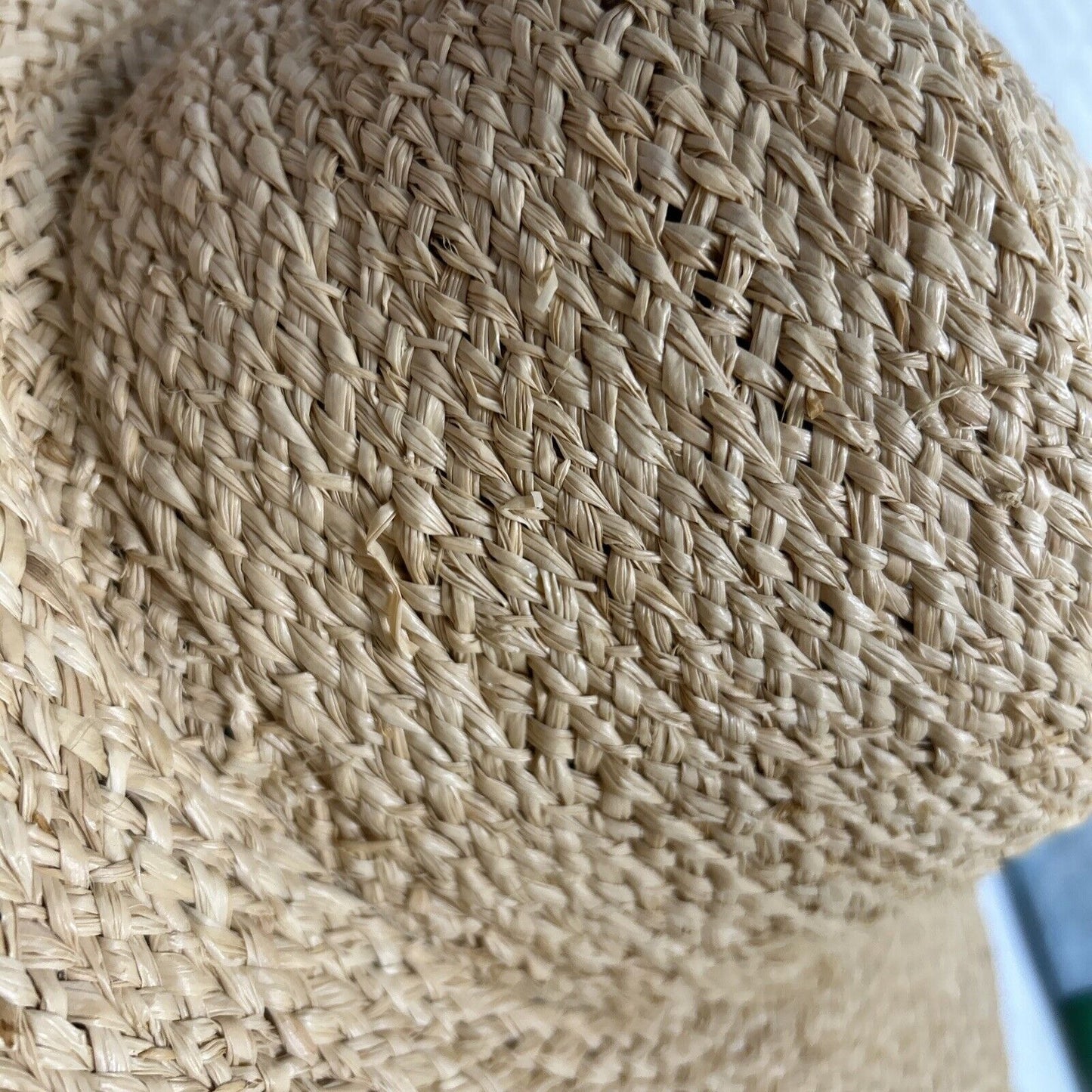 Hat Attack Rosé All Day 100% Raffia Straw Floppy Sun Hat Women’s O/S One Size