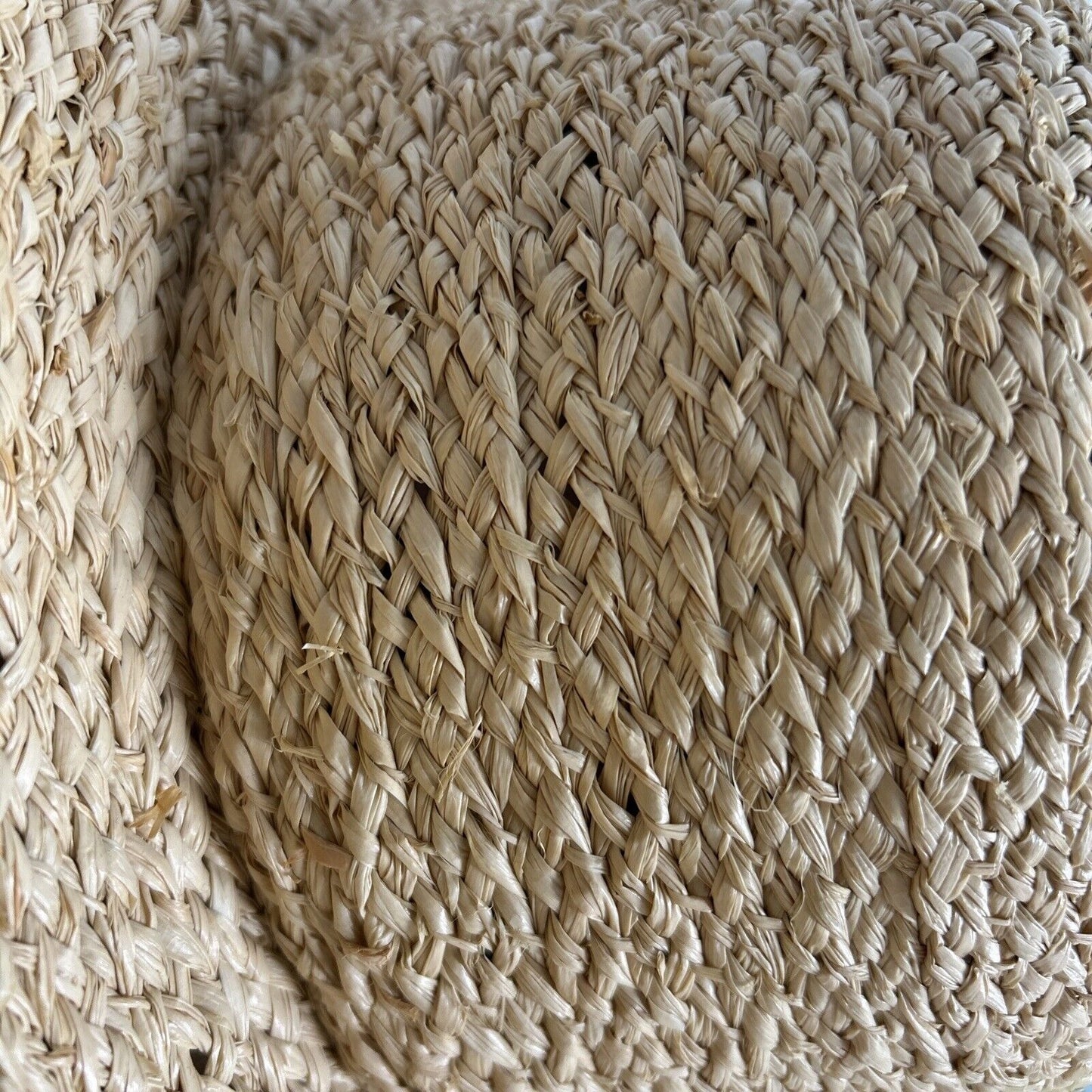 Hat Attack Rosé All Day 100% Raffia Straw Floppy Sun Hat Women’s O/S One Size