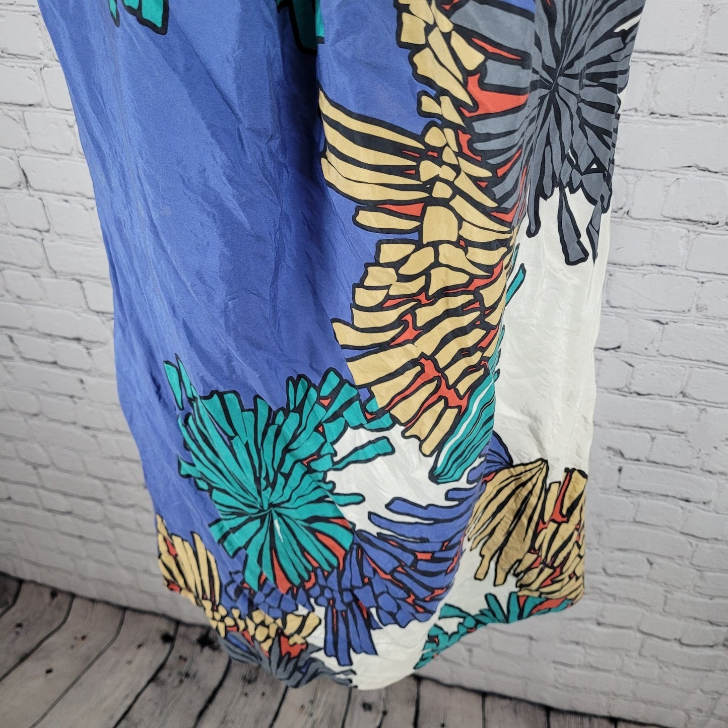 Laundry By Shelli Segal Multicolor 100% Silk Lightweight Dress Size 6