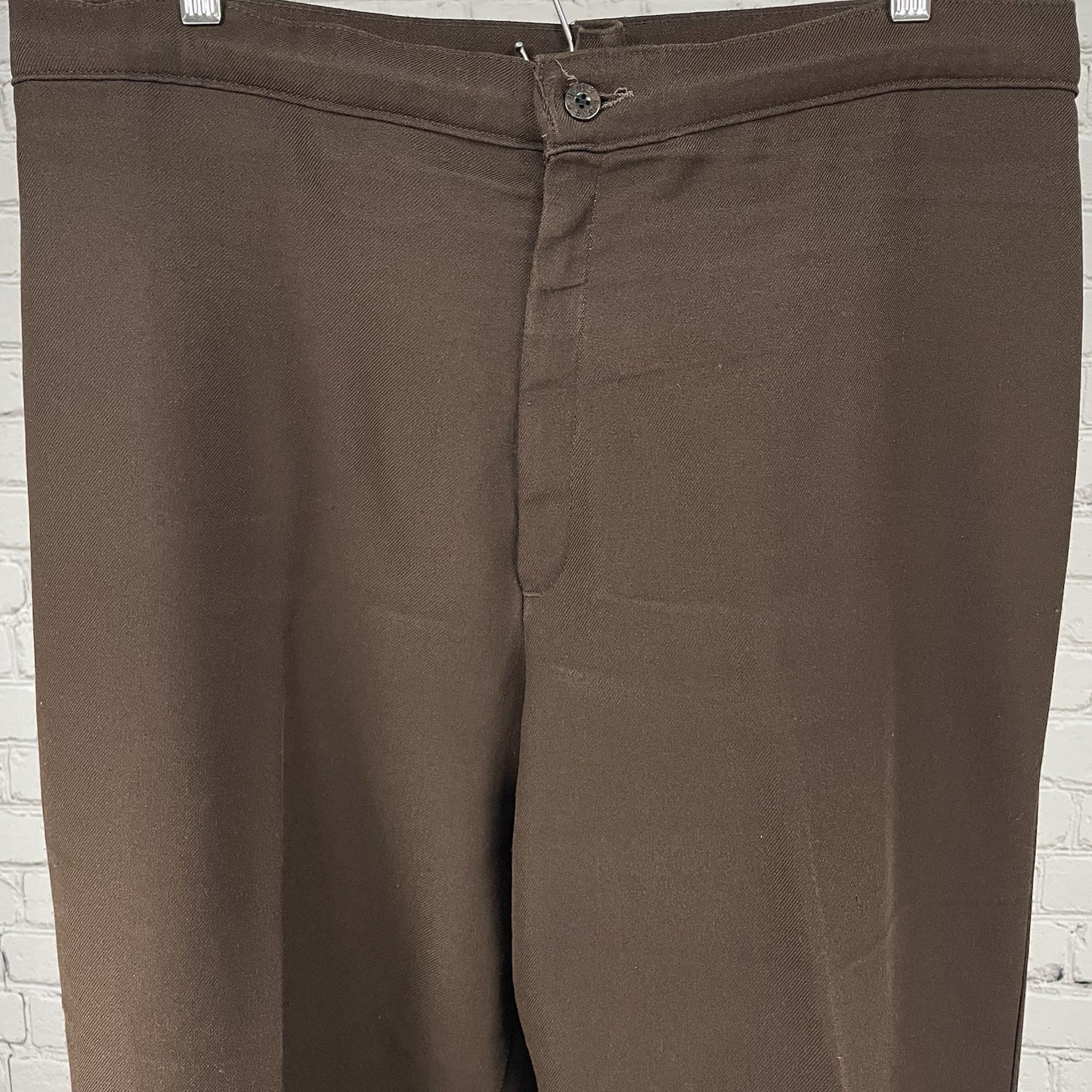 VTG Levi Strauss Brown Straight Leg Classic Workwear Dress Pants Retro (36x31)