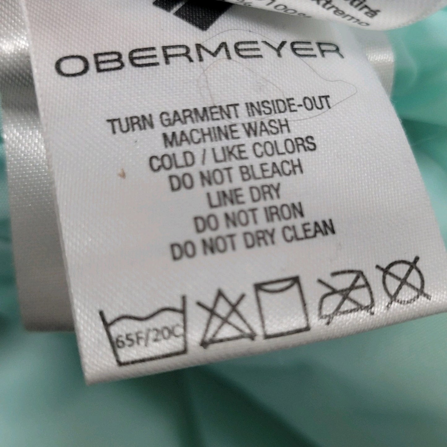 Obermeyer Black Insulated Removable Hood Zip Jacket Teen Girls Small S (8)