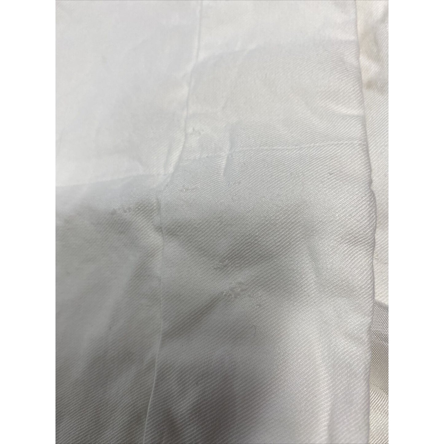 NWD Ann Taylor Loft Linen Blend Wide Leg White Pants Womens 10