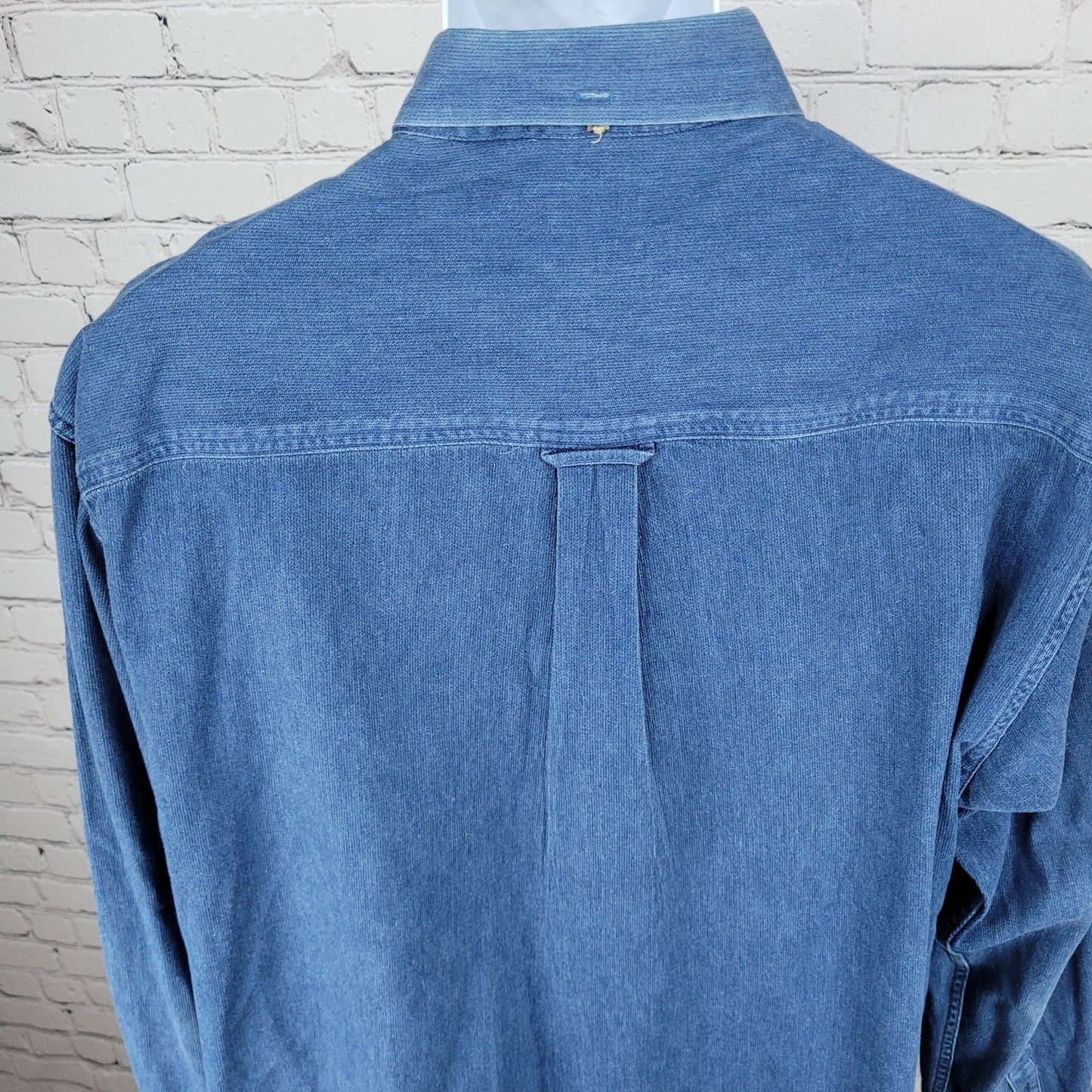 Kansas State Wildcats Creekwood Blue Cotton Button Down Shirt USA Made Size 2XT