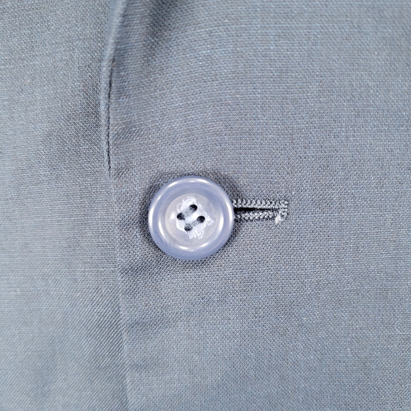 Figlio Lontano Navy 2 Button Single Vented Notch Blazer Sport Coat Size 40R
