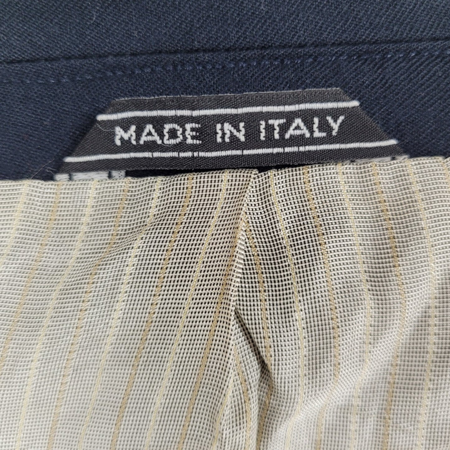 Billy Reid Dark Navy 2 Button Double Vented Notch Blazer Made In Italy Size 42R
