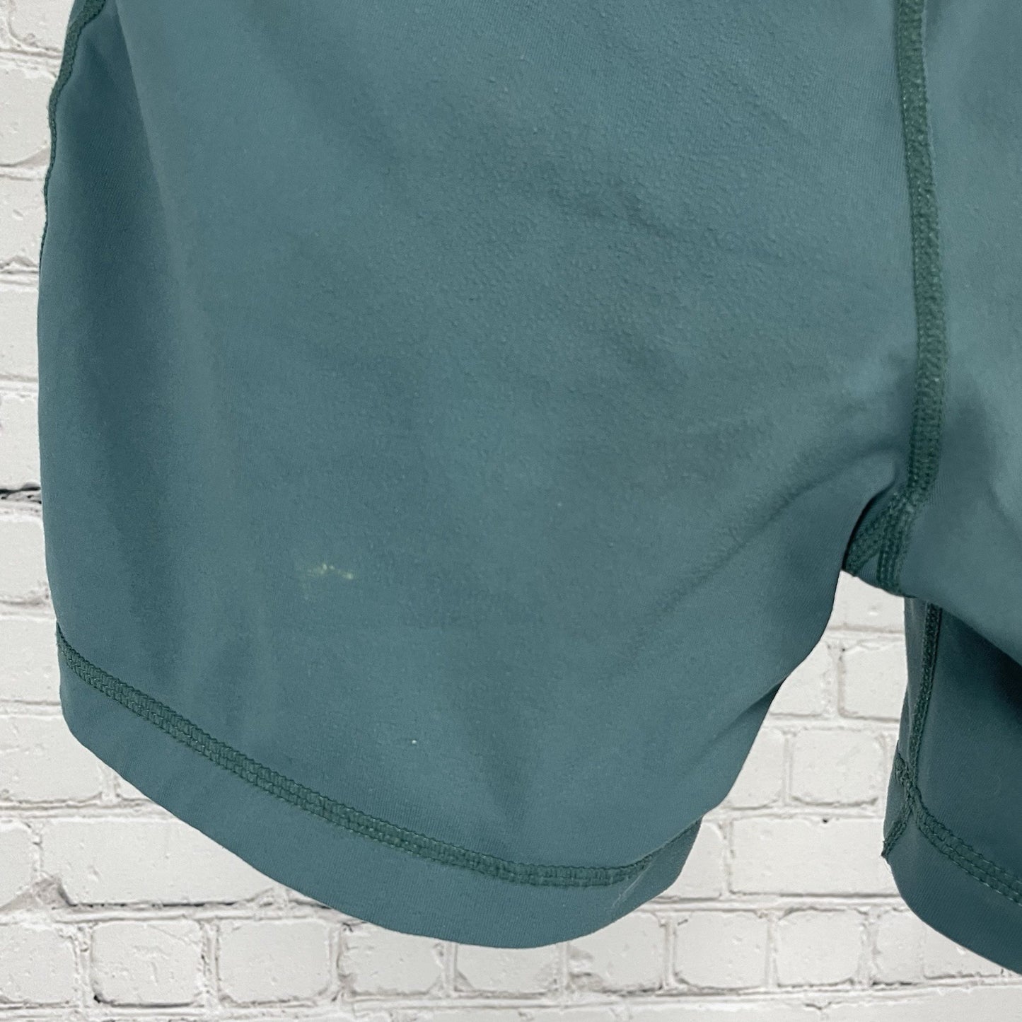 IAB MFG Green Compression Stretch Workout Activewear Shorts Size 8 Medium M