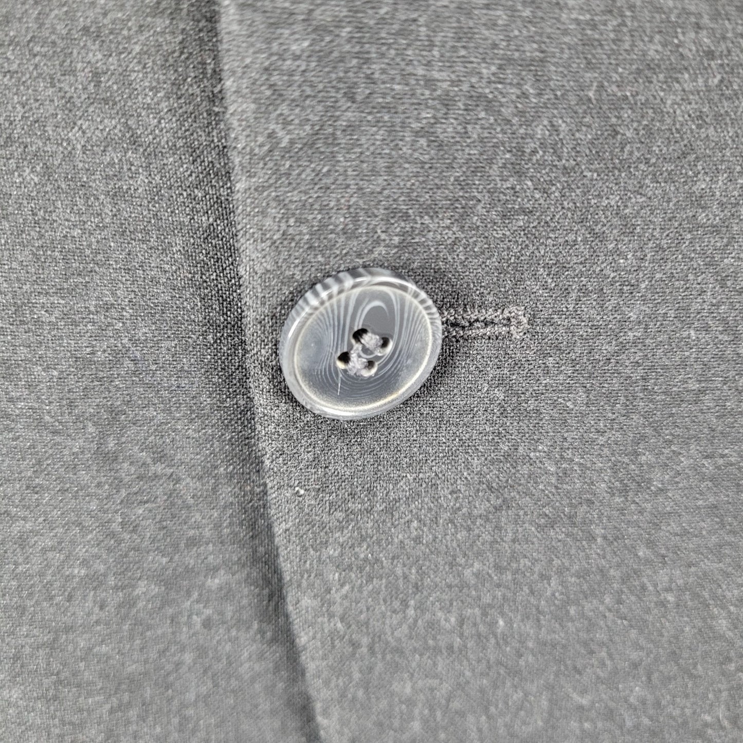 ASOS Grey Slim Fit 2 Button Vented Notch Stretch Blazer Sport Coat 42S *tear