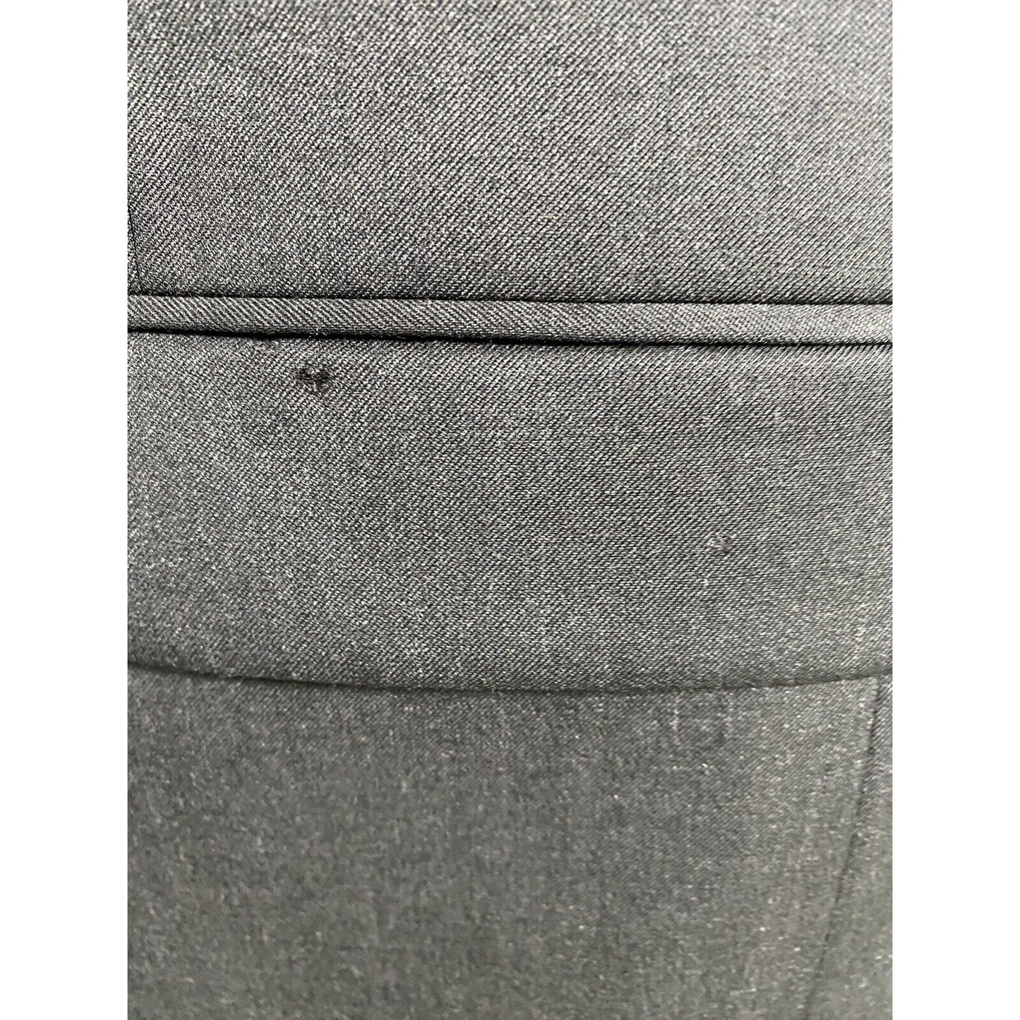 Tommy Hilfiger Solid Black 100% Wool 2 Button Single Vent Jacket Blazer 40R
