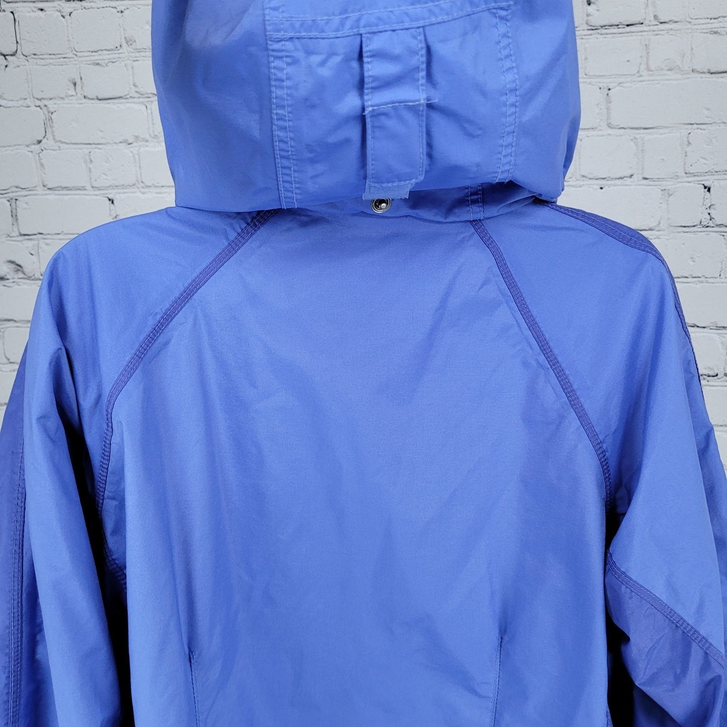 Columbia Blue Vertex Omni Shield Bugaboo Hooded Waterproof Jacket Size Medium M
