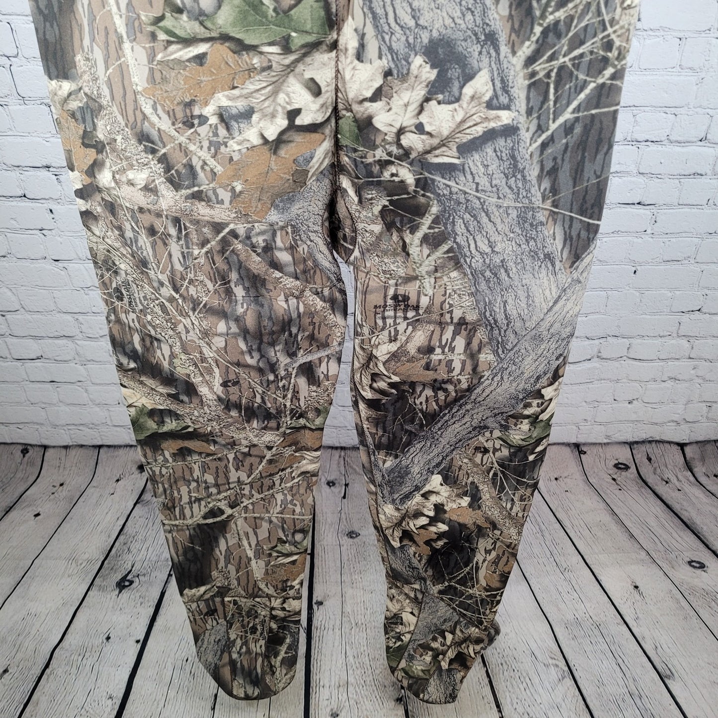 Hodgman Brown Mossy Oak Camo Neoprene Footed Hunting Overalls Bibbed Pants XXL