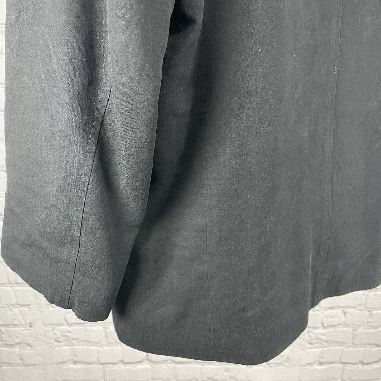 Tommy Bahama Black Silk Linen Island Soft Lightweight Blazer Jacket Size Large L