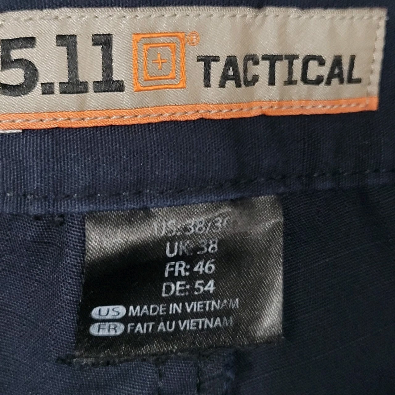 5.11 Tactical Navy Utility Cargo Pockets Workwear Pants Size 38 (36x30)