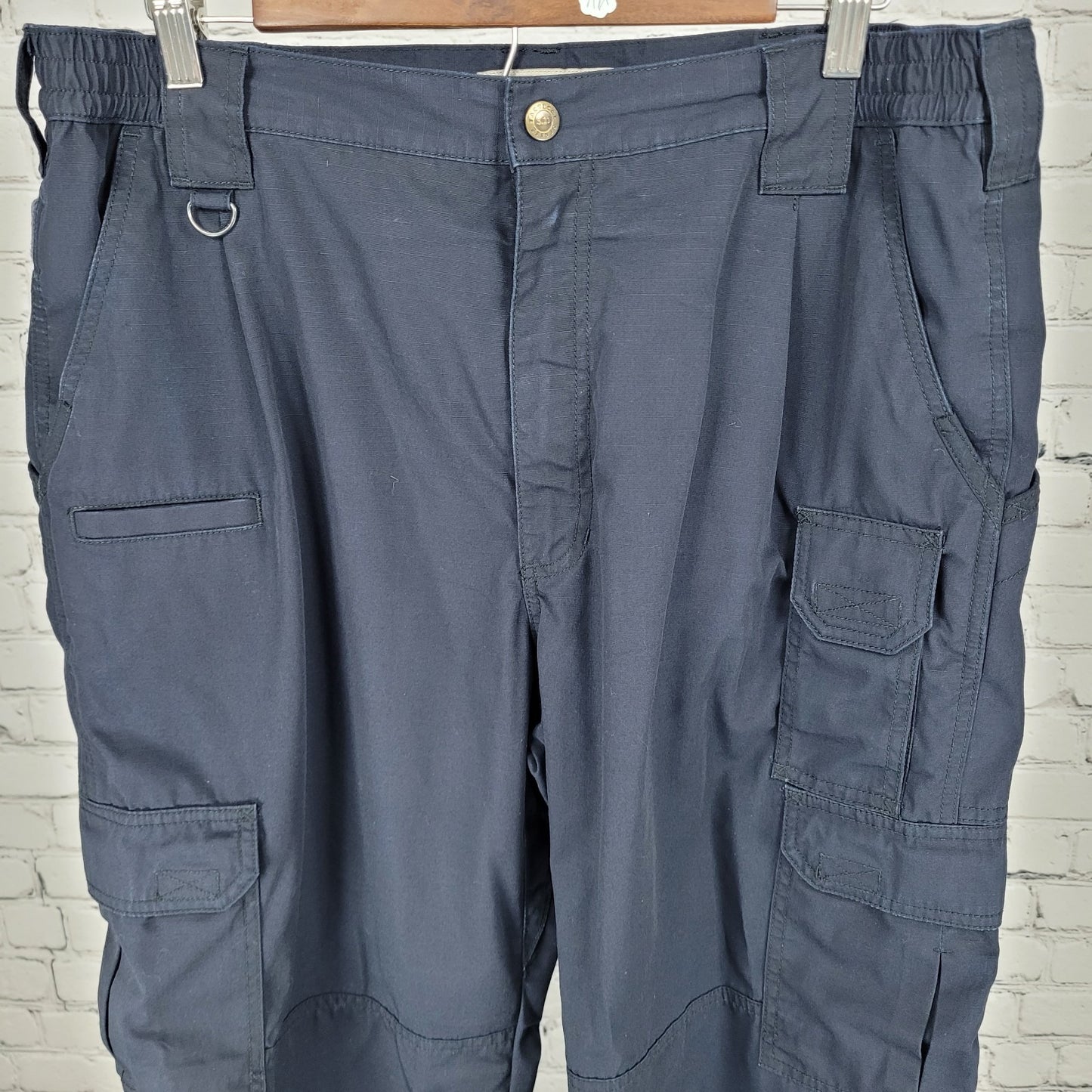 5.11 Tactical Navy Utility Cargo Pockets Workwear Pants Size 38 (36x30)