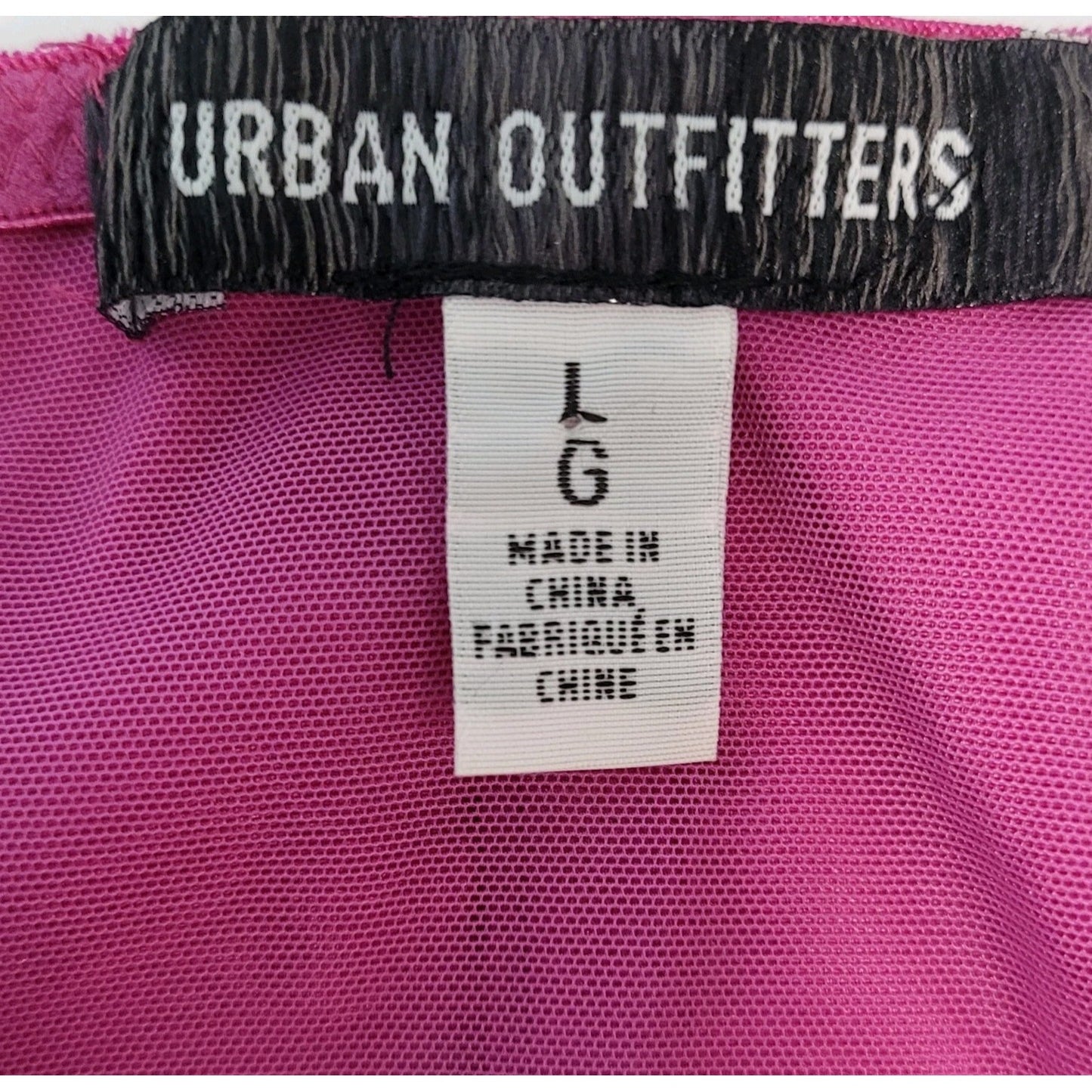 Urban Outfitters Pink Velvet Rhinestone Strap Boned Corset Crop Top Large *tear