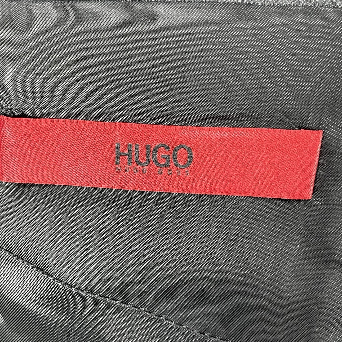 Hugo Grey Wool Blend 2 Button Double Vented Notch Blazer Sport Coat Size 42R