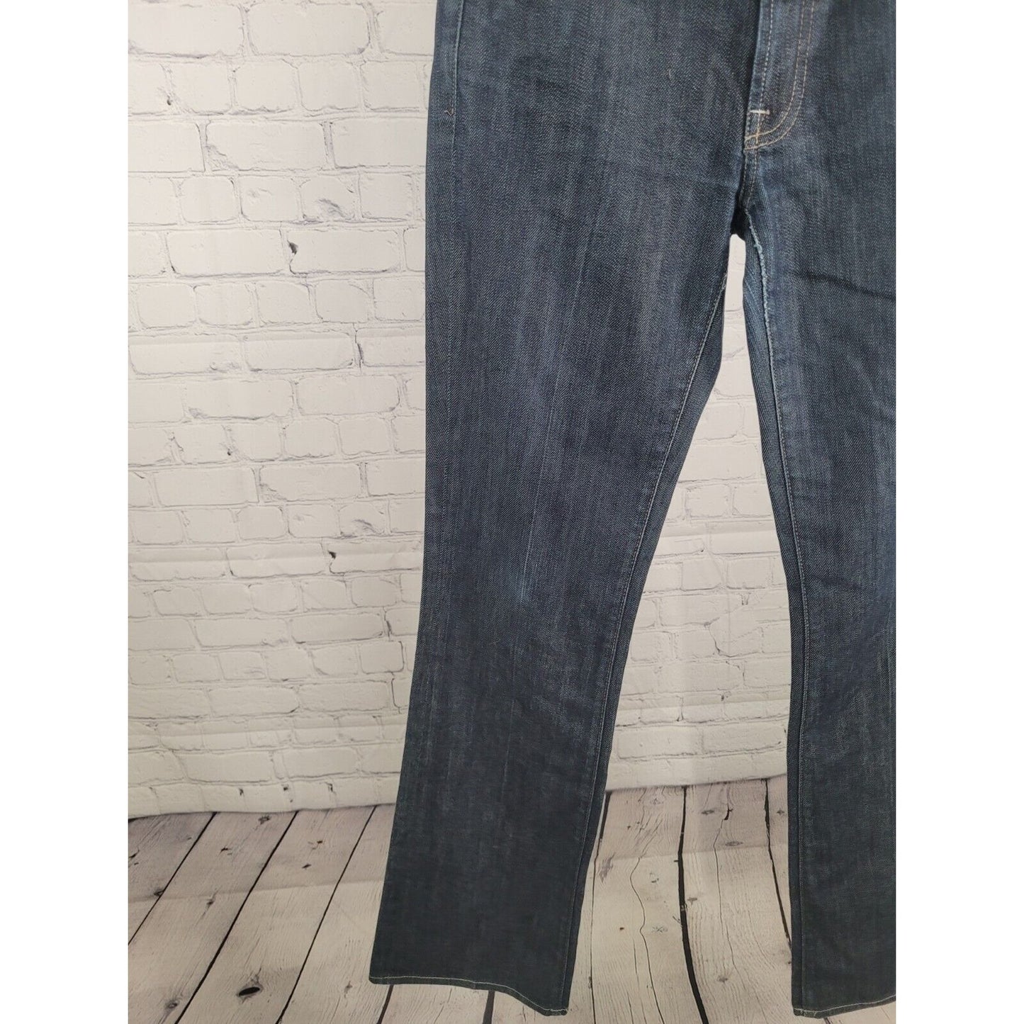 7 For All Mankind Bootcut Distressed Ankle Dark Wash Jeans Size 28