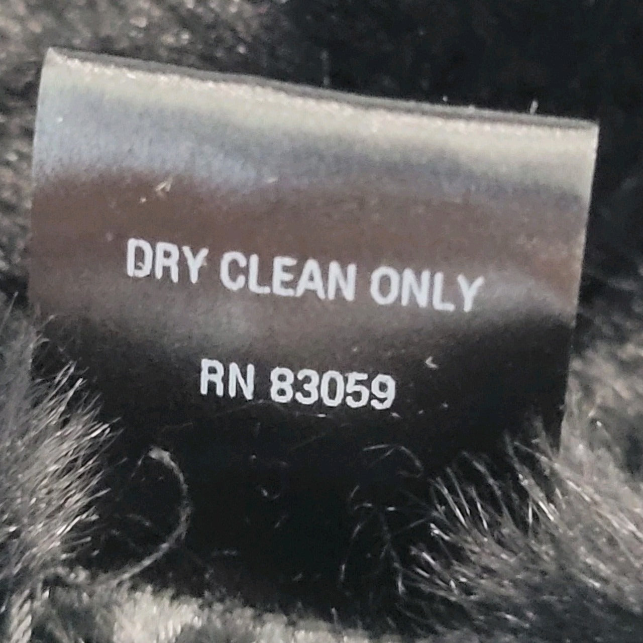 Drew Black Faux Vegan Suede Soft Fur Lined Crop Jacket USA Made Size Small S
