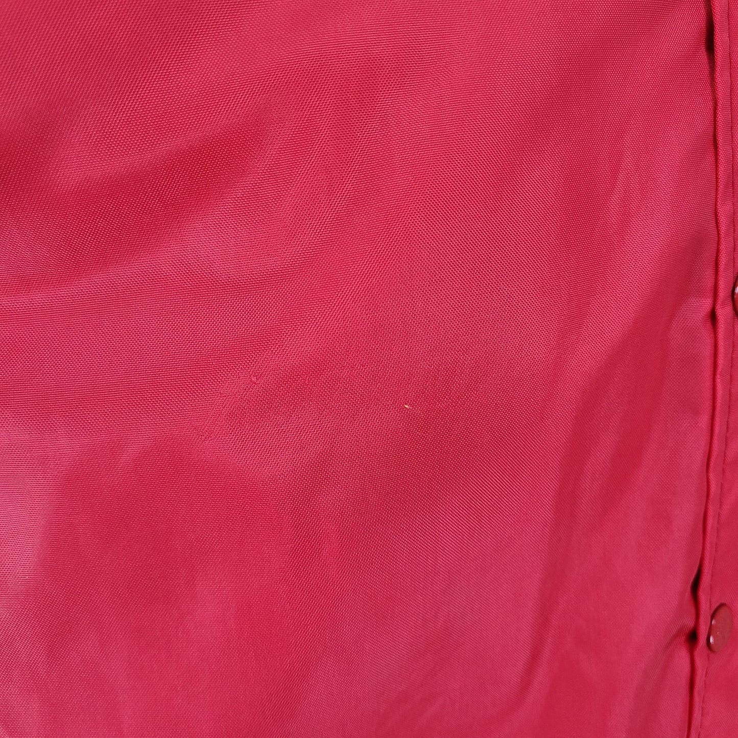 VTG Birdie Racing Products Red Snapped Bomber Jacket USA Made Retro Large L