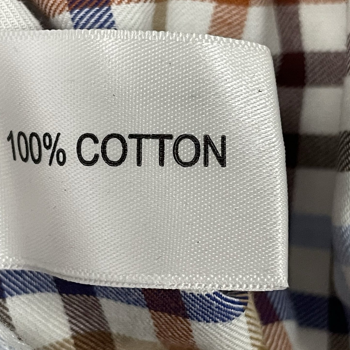 Orvis Multicolor Check Cotton Long Sleeve Button Up Lightweight Shirt Size XL
