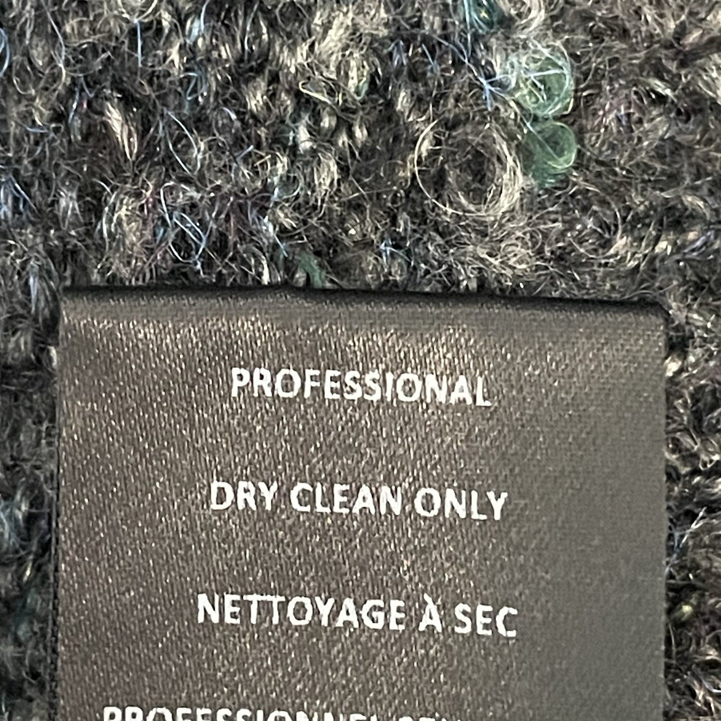 NWT Velvet By Jenny Graham Grey Multicolor Oversized Crew Neck Sweater Small S