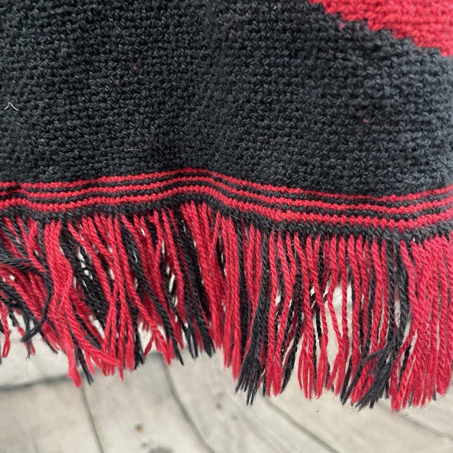 NWT The Rolling Stones Red Black No Filter Tour 2021 Fringe Blanket Throw