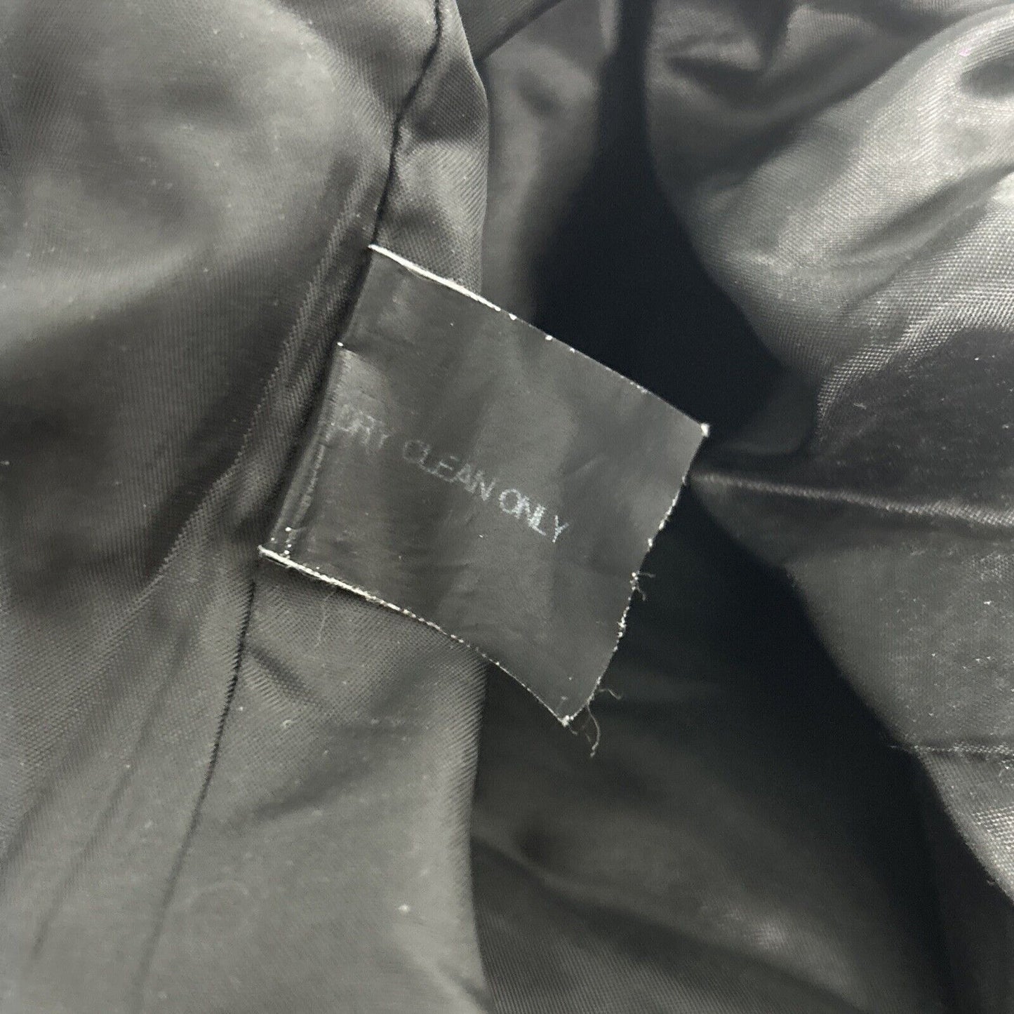 London Fog Black Wool Blend Double Breasted Women’s Peacoat Jacket Size Medium M