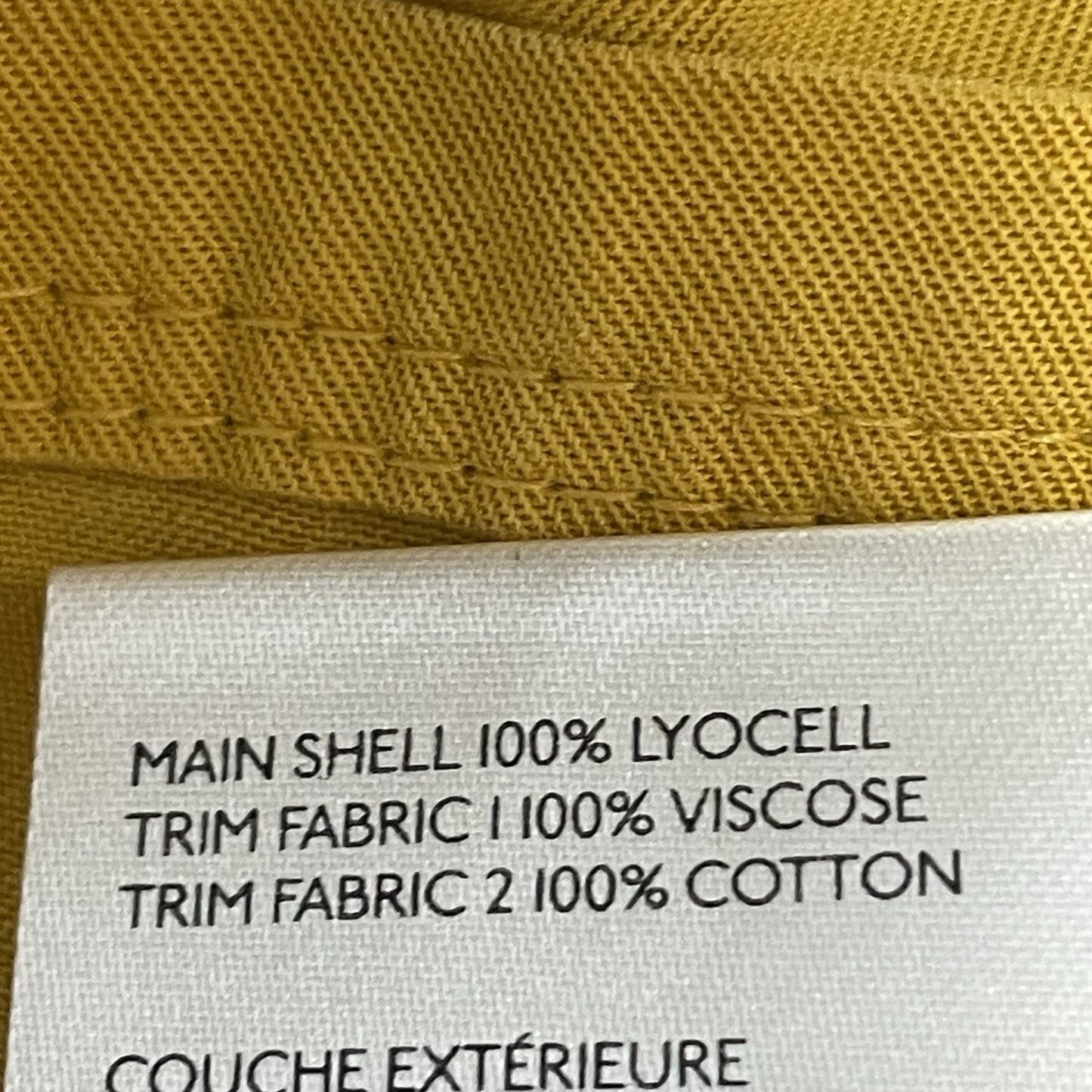 Maeve Golden Yellow Buttoned Ruched Pockets Long Sleeve Shirt Dress Size 2