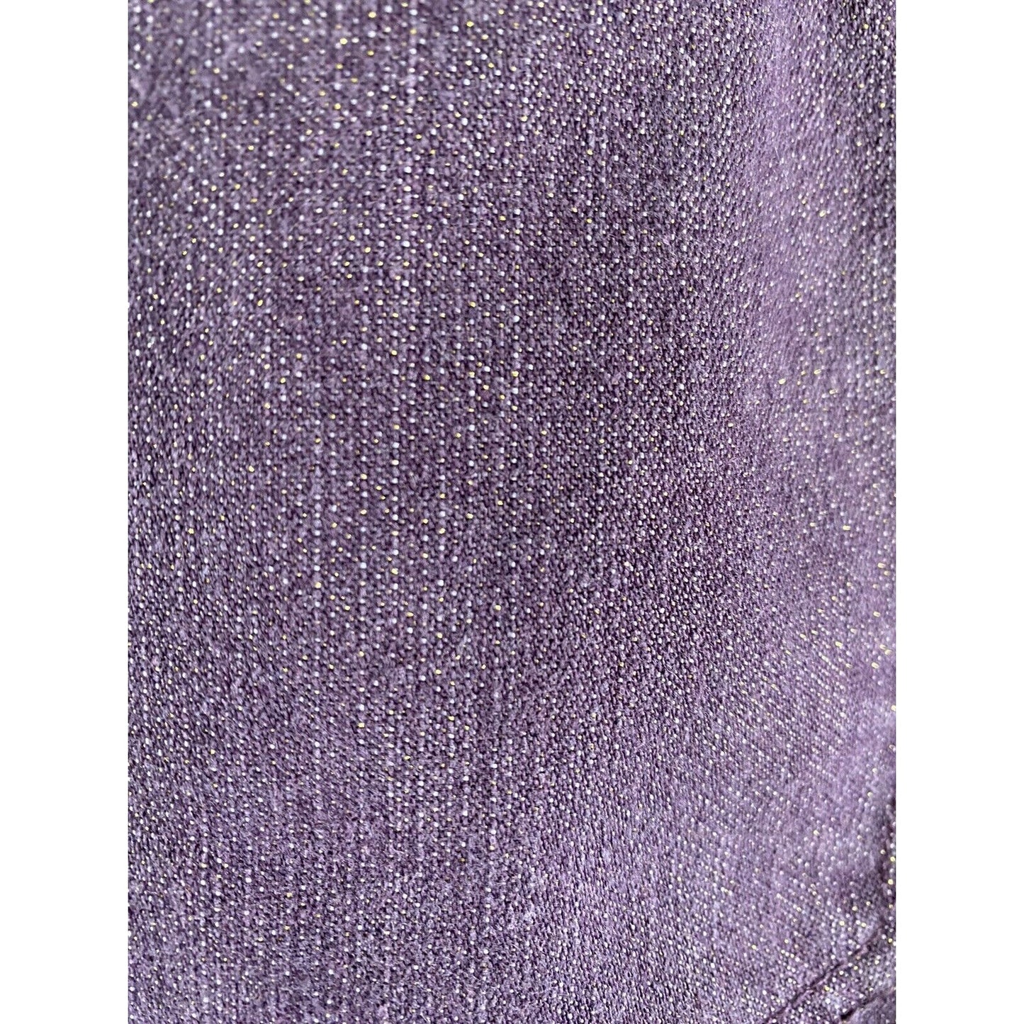 Ruby Rd Purple Sparkle Glittery Straight Leg Denim Jeans Womens 10 W29” I29”