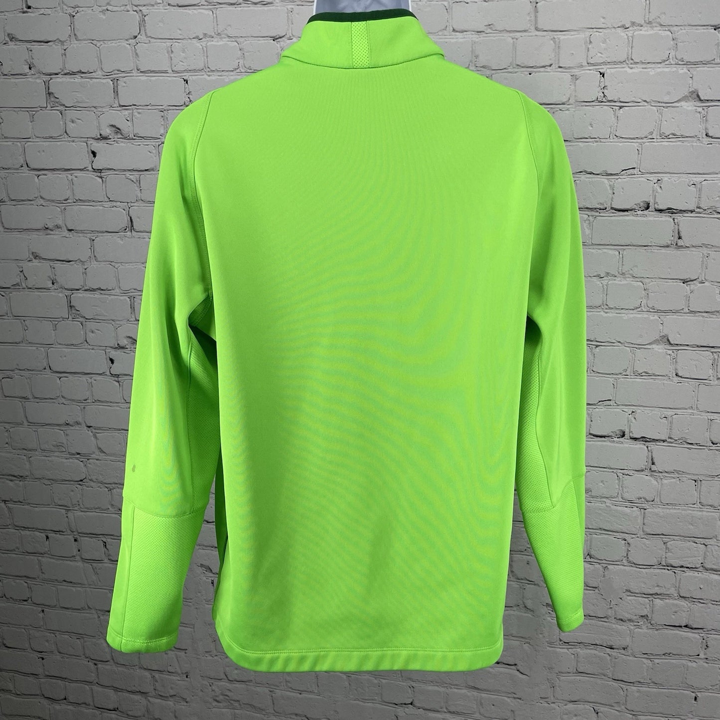 Nike Golf TPC San Antonio Long Sleeve Zipped Pullover Pockets Size Large L
