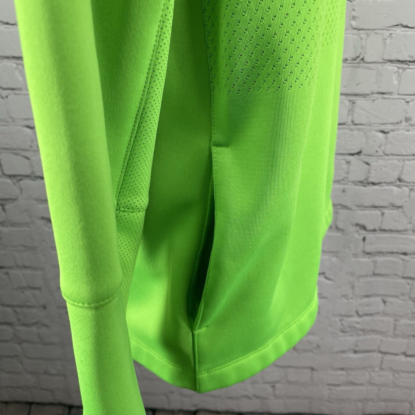 Nike Golf TPC San Antonio Long Sleeve Zipped Pullover Pockets Size Large L