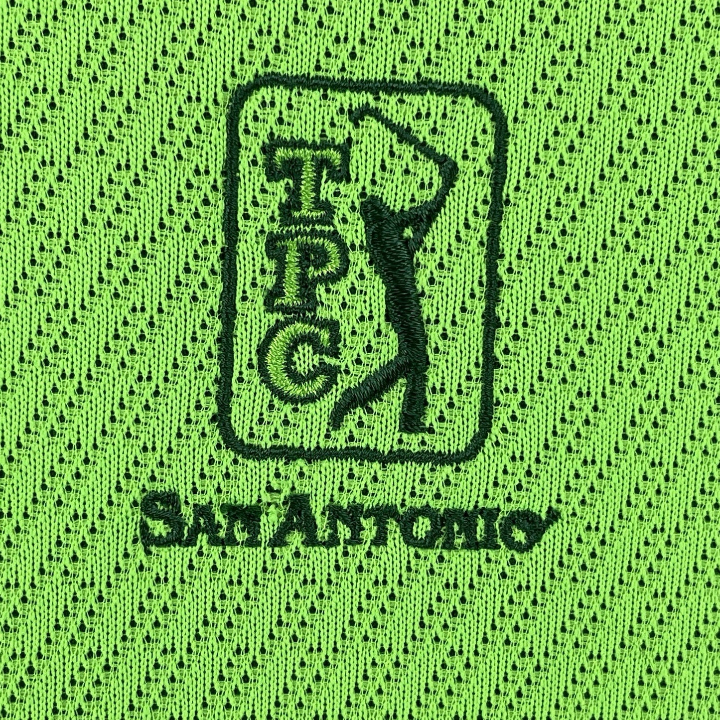 Nike Golf TPC San Antonio Long Sleeve Zipped Pullover Pockets Size Large L