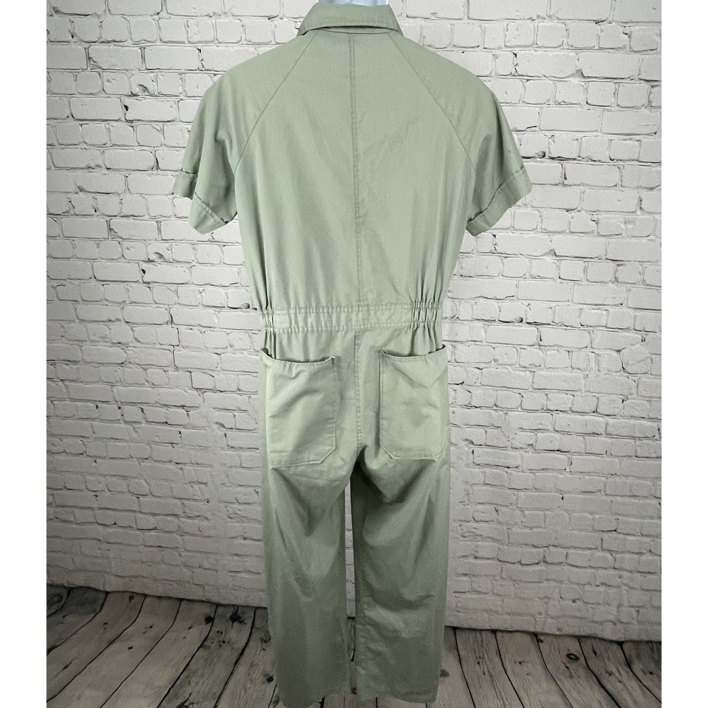 VTG Continental Walls Green Short Sleeve Uniform Workwear Coveralls Size 36R
