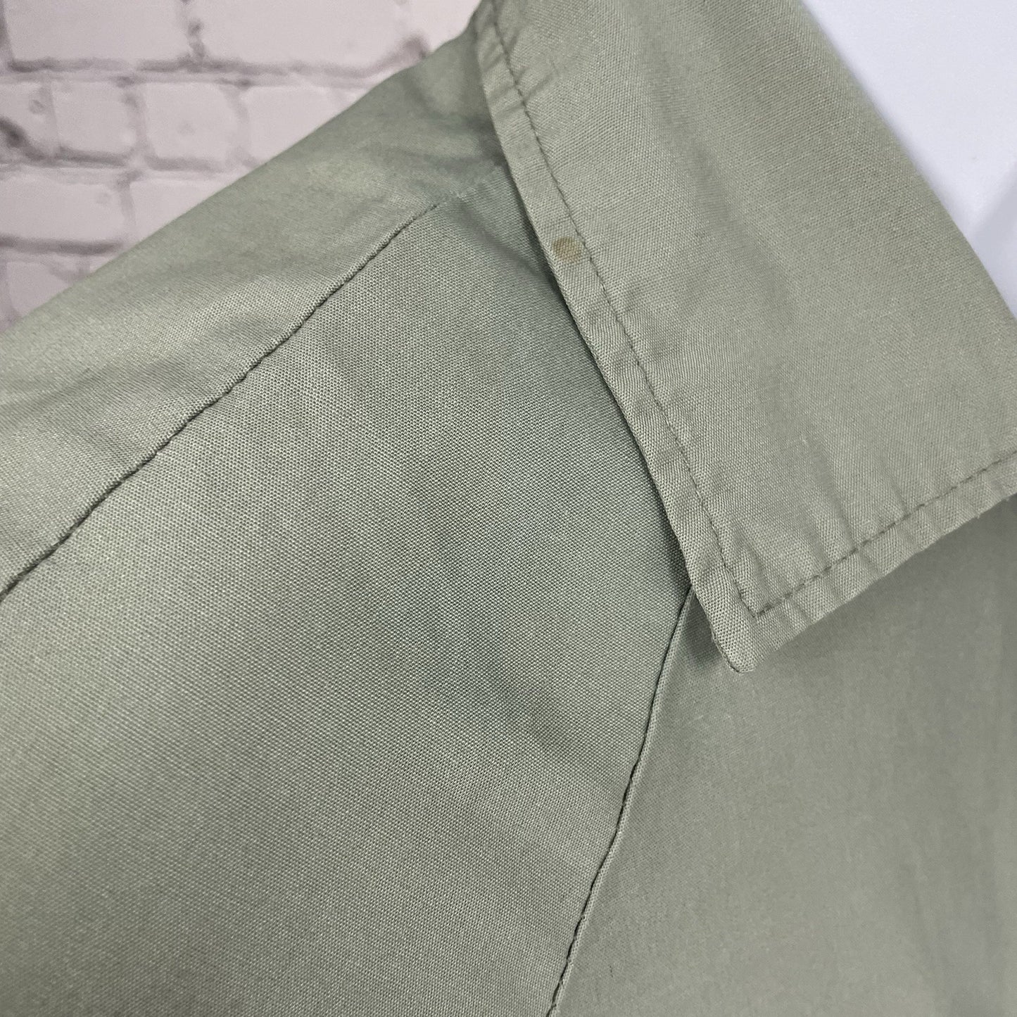 VTG Continental Walls Green Short Sleeve Uniform Workwear Coveralls Size 36R
