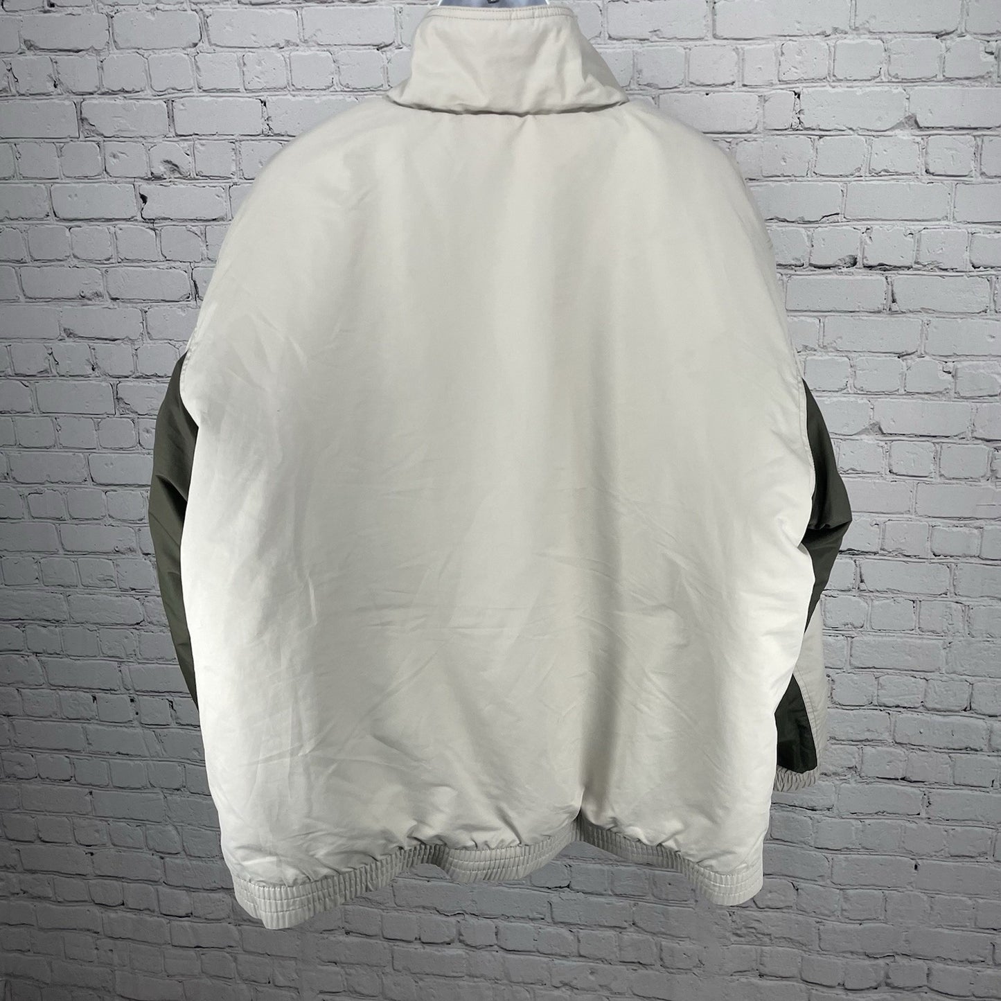 Redhead Beige Insulated Zipped High Collared Outdoors Coat Pockets Size 3XL