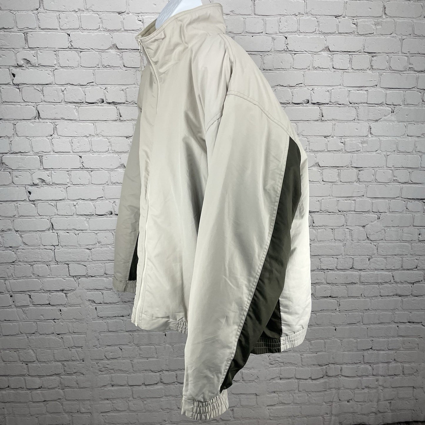 Redhead Beige Insulated Zipped High Collared Outdoors Coat Pockets Size 3XL